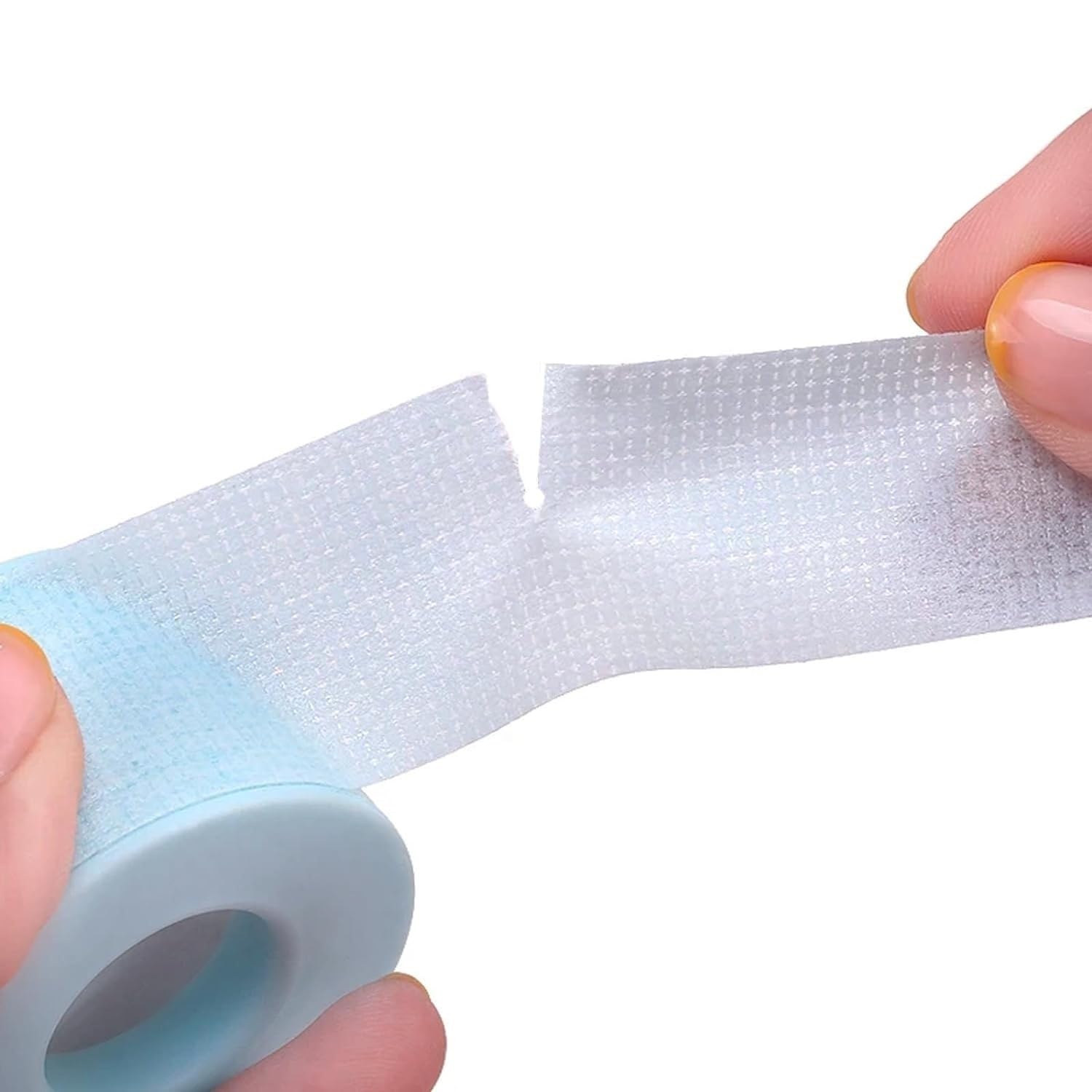 Sandhill Tools silicone tape on skin demonstrates gentle adhesion suitable for sensitive users.