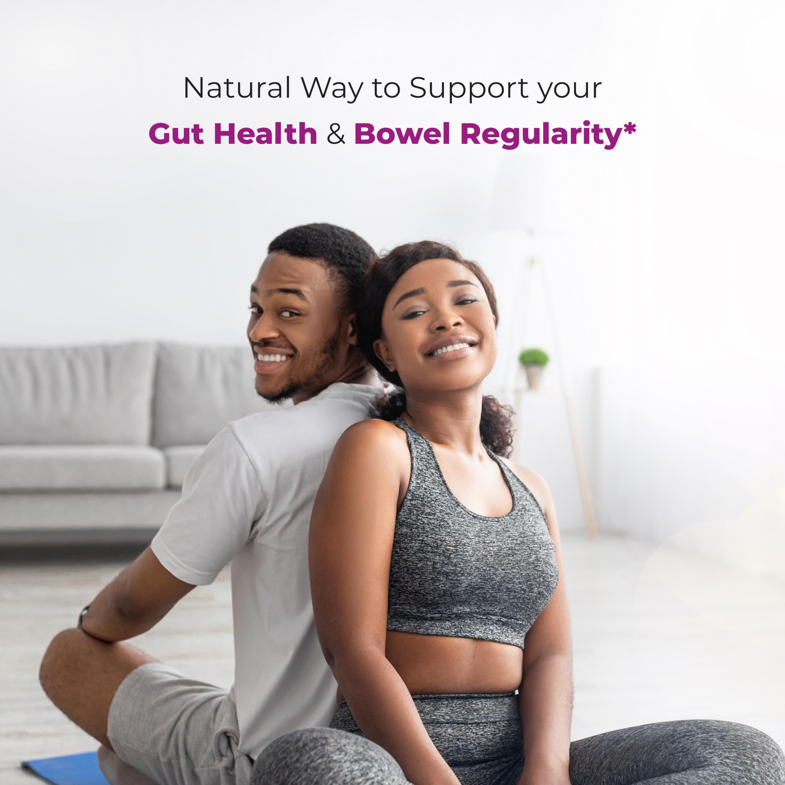 Sandhu 30-day supply bottle supports consistent daily gut health.