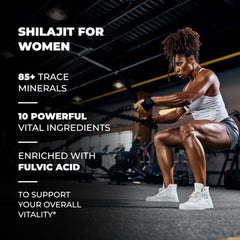 SandhuHerbals Shilajit Ashwagandha blend highlights adaptogenic balance.