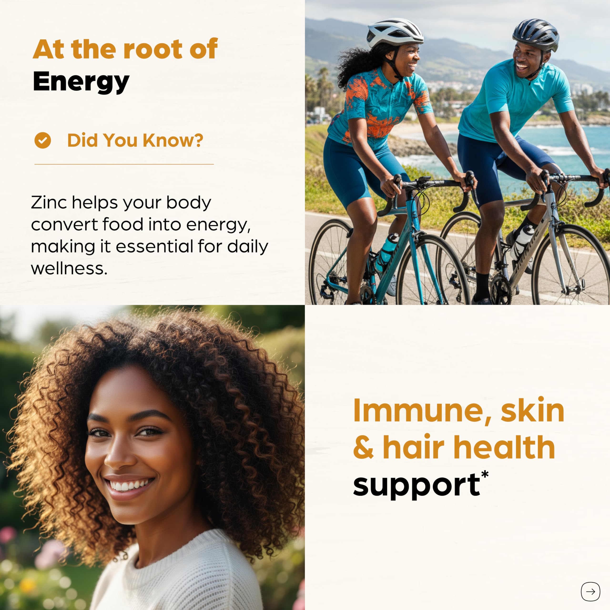 SANDHUHERBALS Zinc 30mg ingredients icon highlights minerals