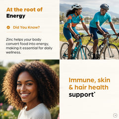 SANDHUHERBALS Zinc 30mg ingredients icon highlights minerals
