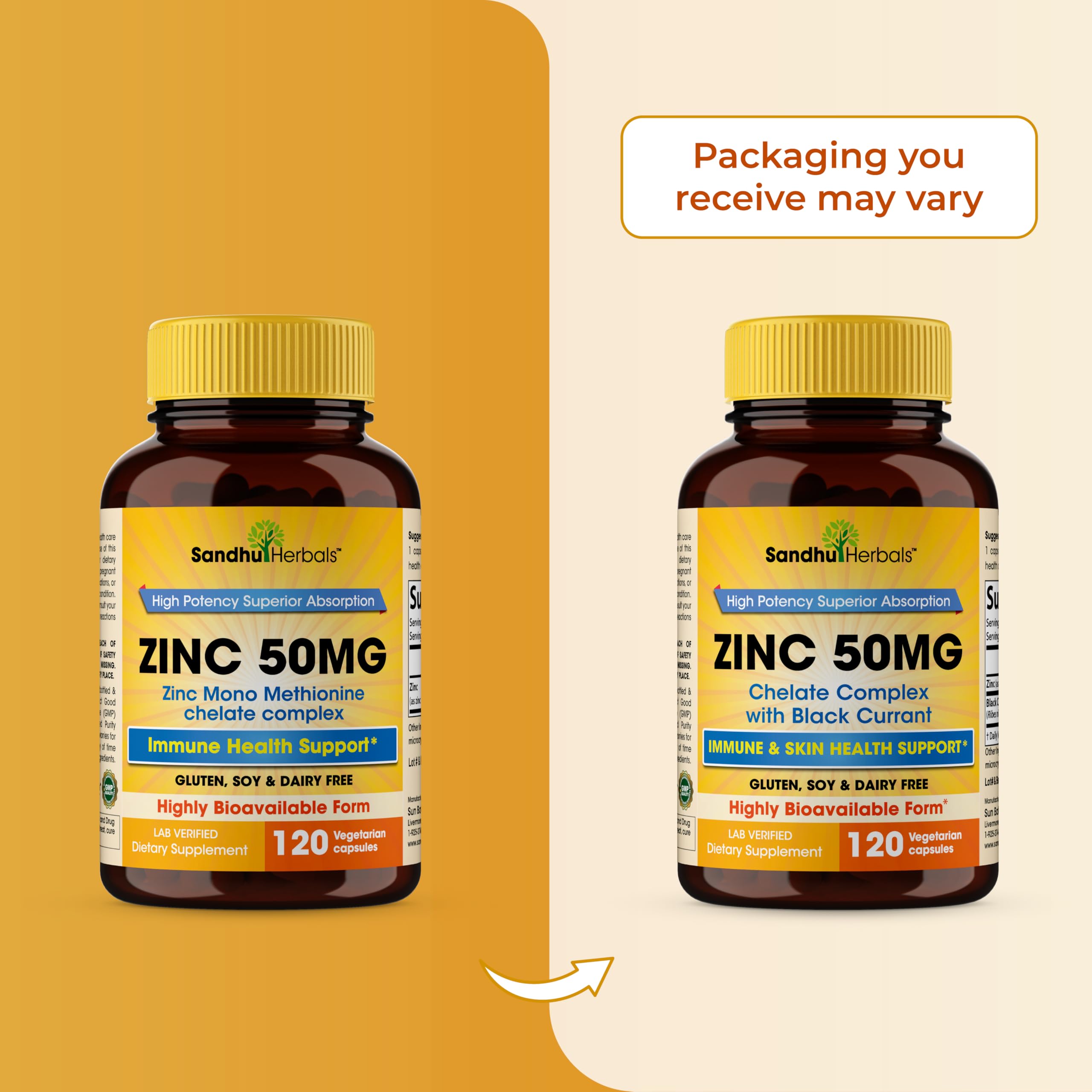 Sandhu Herbals Zinc 50mg subscribe and save option encourages ongoing routine.