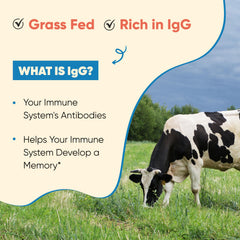 Sandhu's colostrum powder NSF-tested label emphasizes quality and safety.