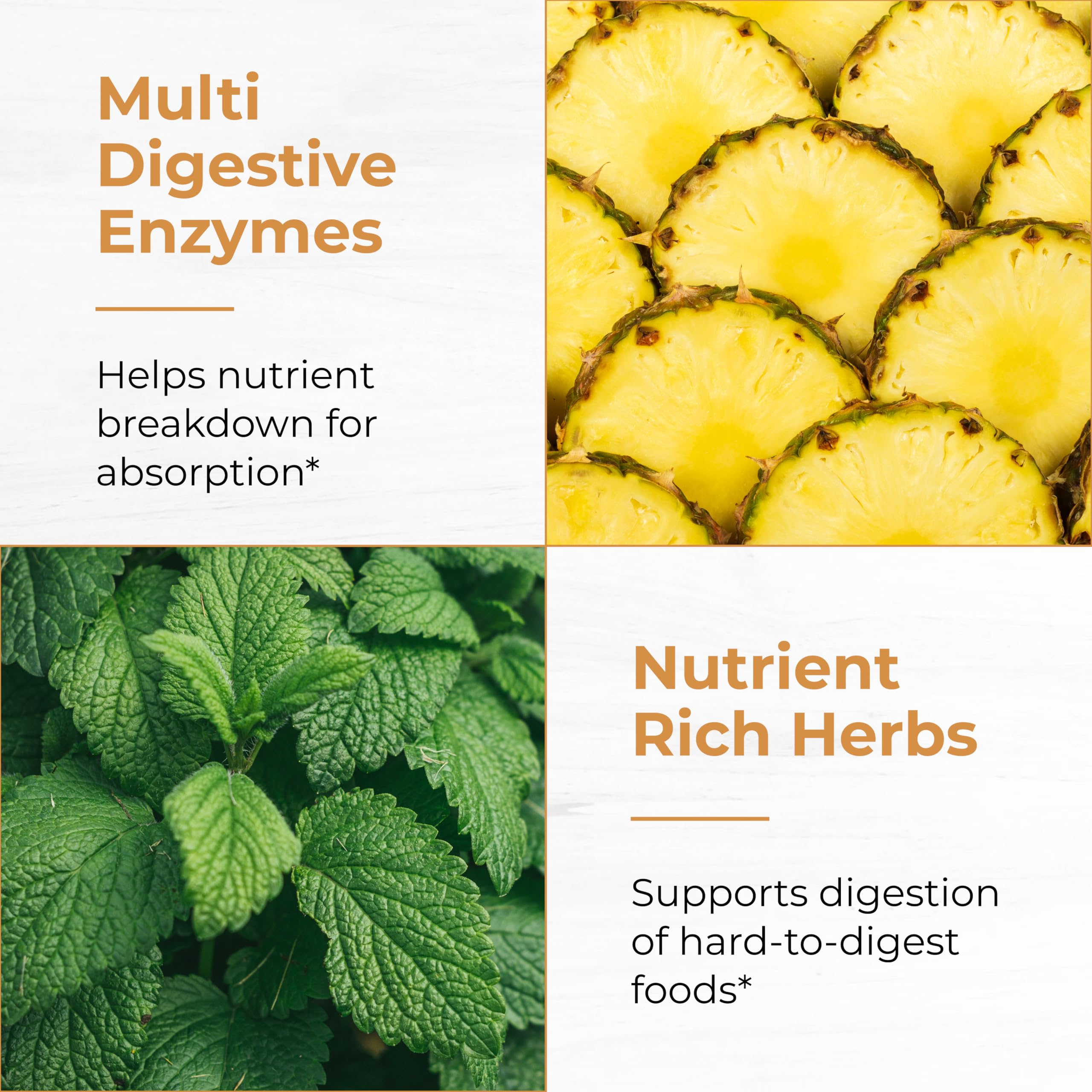 Label detail highlighting herbal blend and key ingredients.