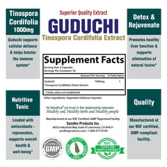 Near-close-up of easy-to-swallow Guduchi capsules for daily use.