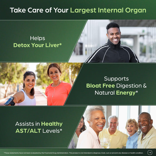 Sandhu's Liver Cleanse capsules closeup highlighting herbal detox capsules.