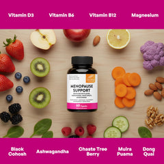 Sandhu's packaging back detailing gluten-free, soy-free, dairy-free formulation.