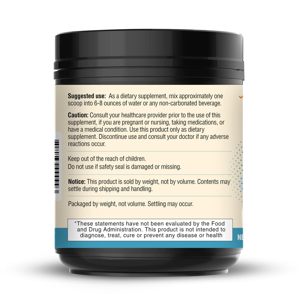 Sandhu's scoop measuring tool included for precise 11.6 g servings.