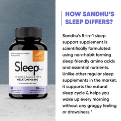 Travel pack of Sandhu's Sleep designed for sleep on the go