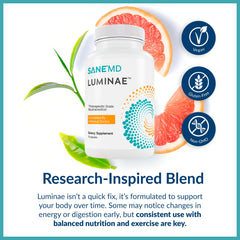 SANE Luminae energy visuals suggesting steady daily momentum
