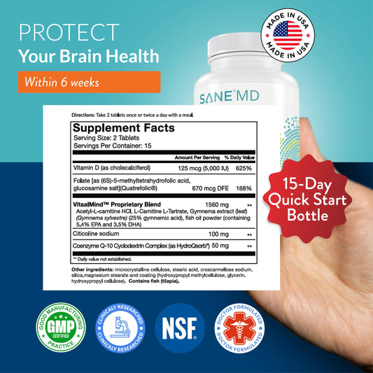 Close-up of Vitaae capsules highlights the premium, brain-supporting blend.