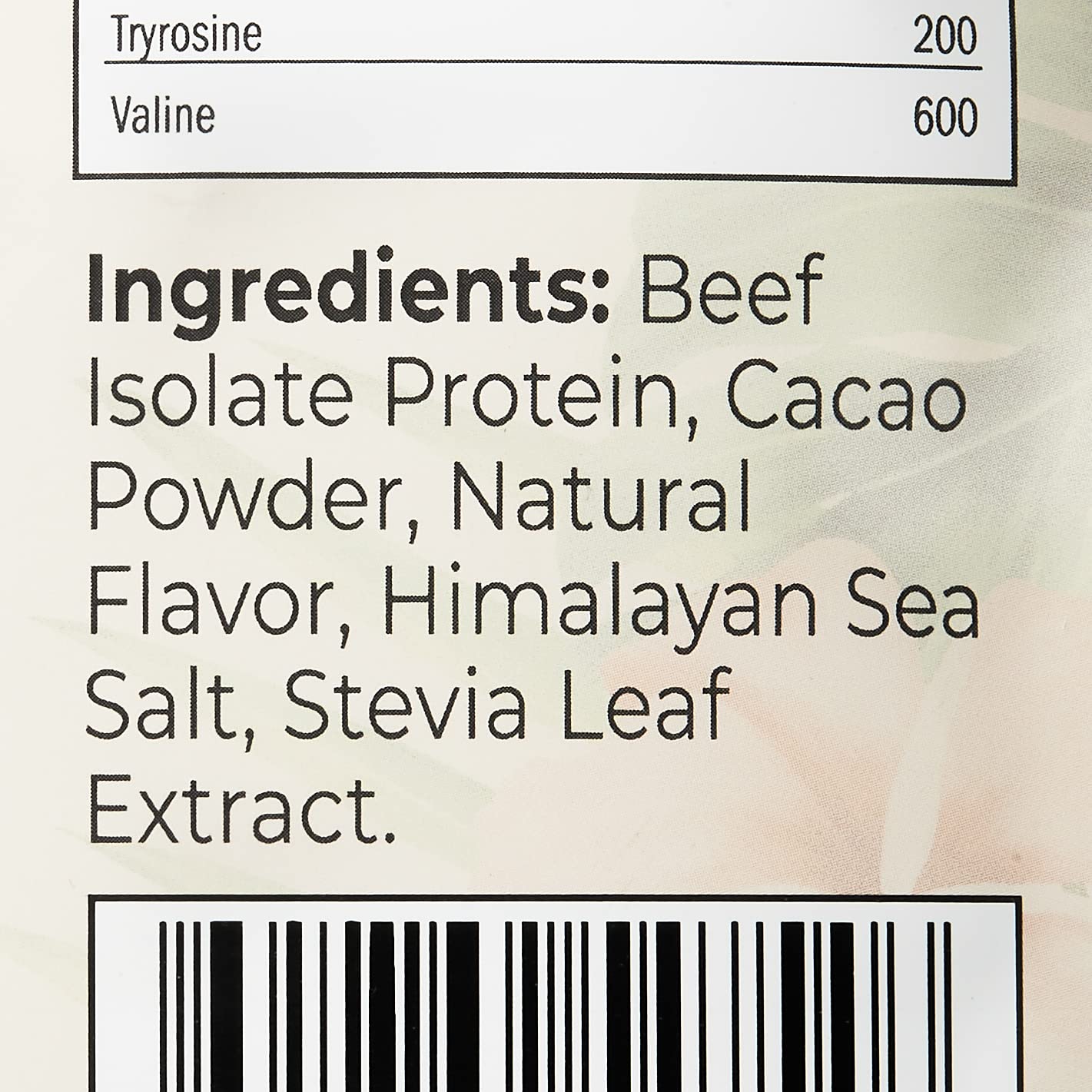 Santa Cruz Paleo Beef Isolate Chocolate added to coffee for flavor