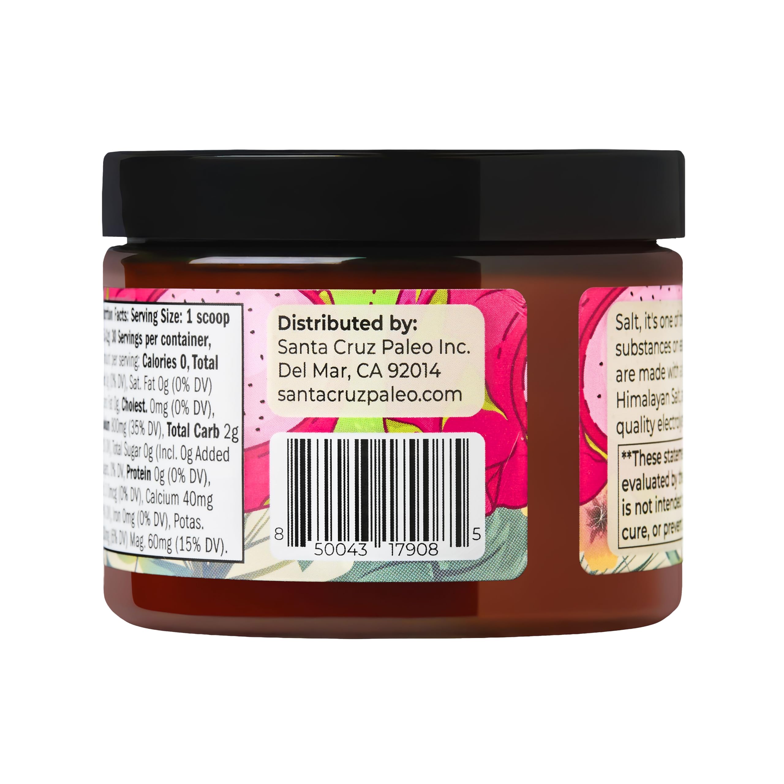 Santa Cruz Paleo electrolyte variety flavors montage shows multiple options.