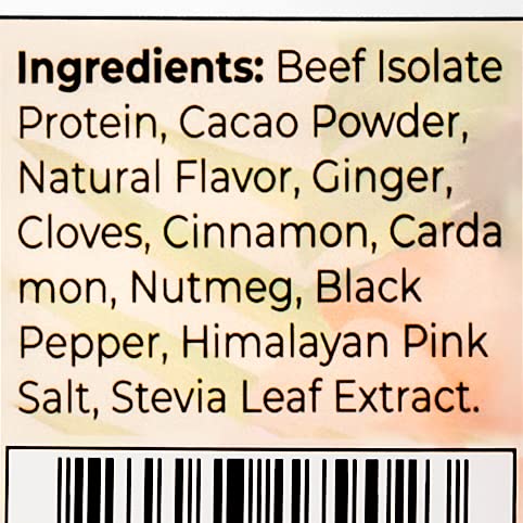 Santa Cruz Paleo horchata beef isolate spice closeup emphasizes warm aroma