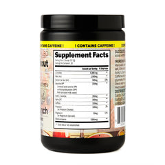Ingredients include L-Citrulline and electrolytes to support hydration during workouts.