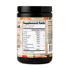 Santa Cruz Paleo Island Punch nutrition panel with electrolytes and minerals.