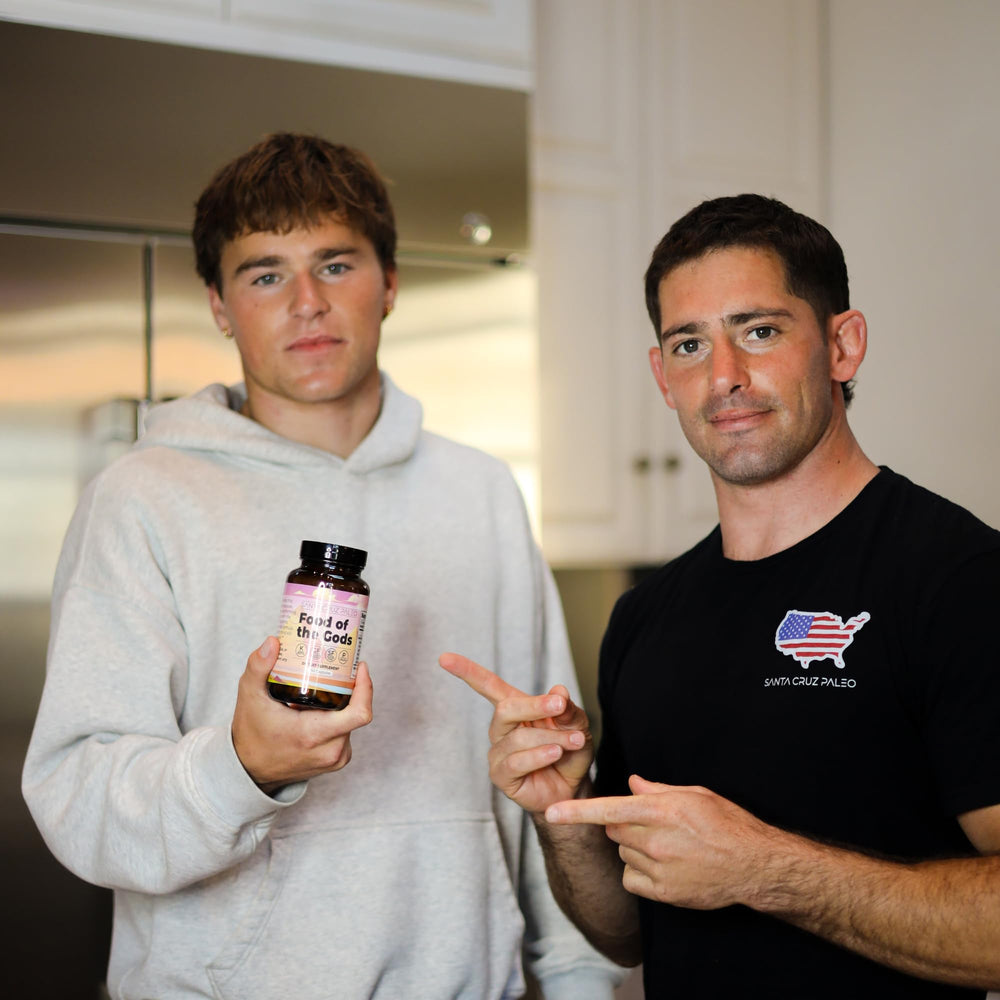 Santa Cruz Paleo maca root capsules offer traditional energy and vitality support.