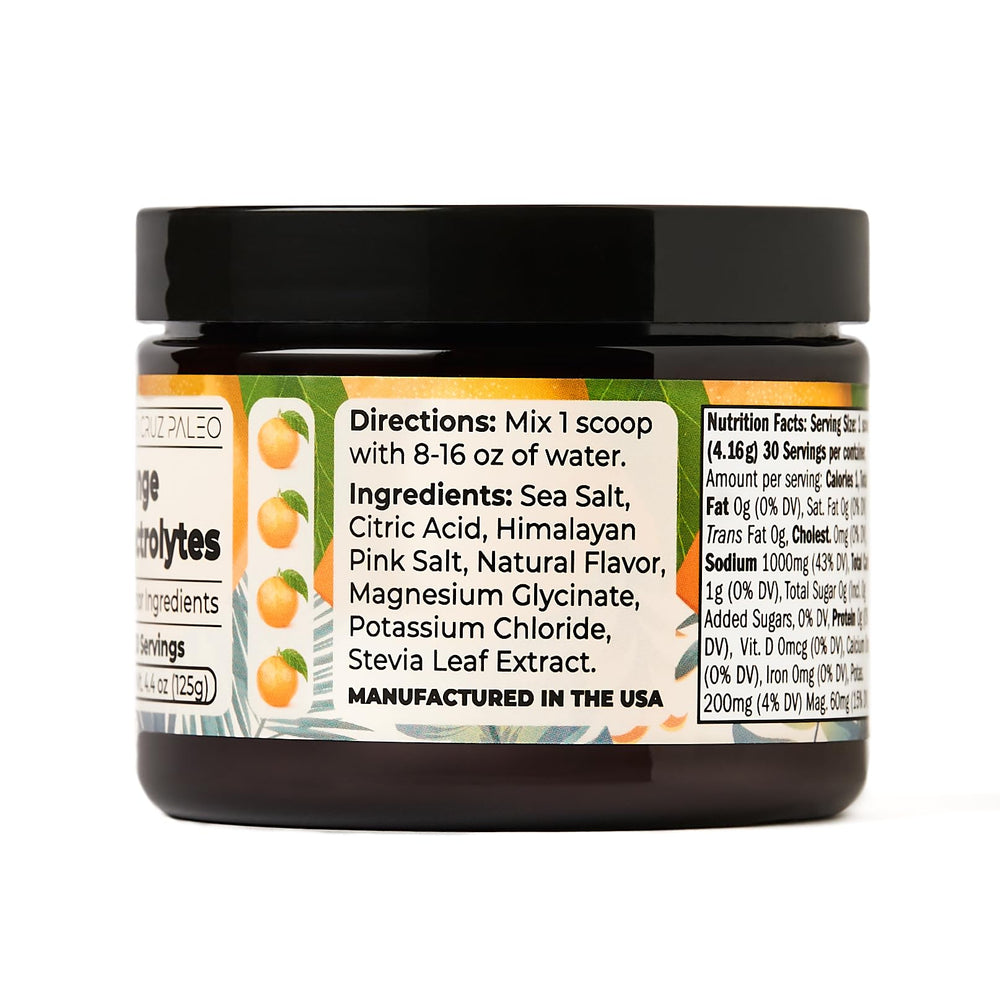 Magnesium glycinate and potassium chloride highlighted in the Santa Cruz Paleo formula.