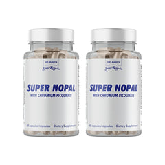 Santo Remedio Super Nopal bottle with capsules for daily wellness support