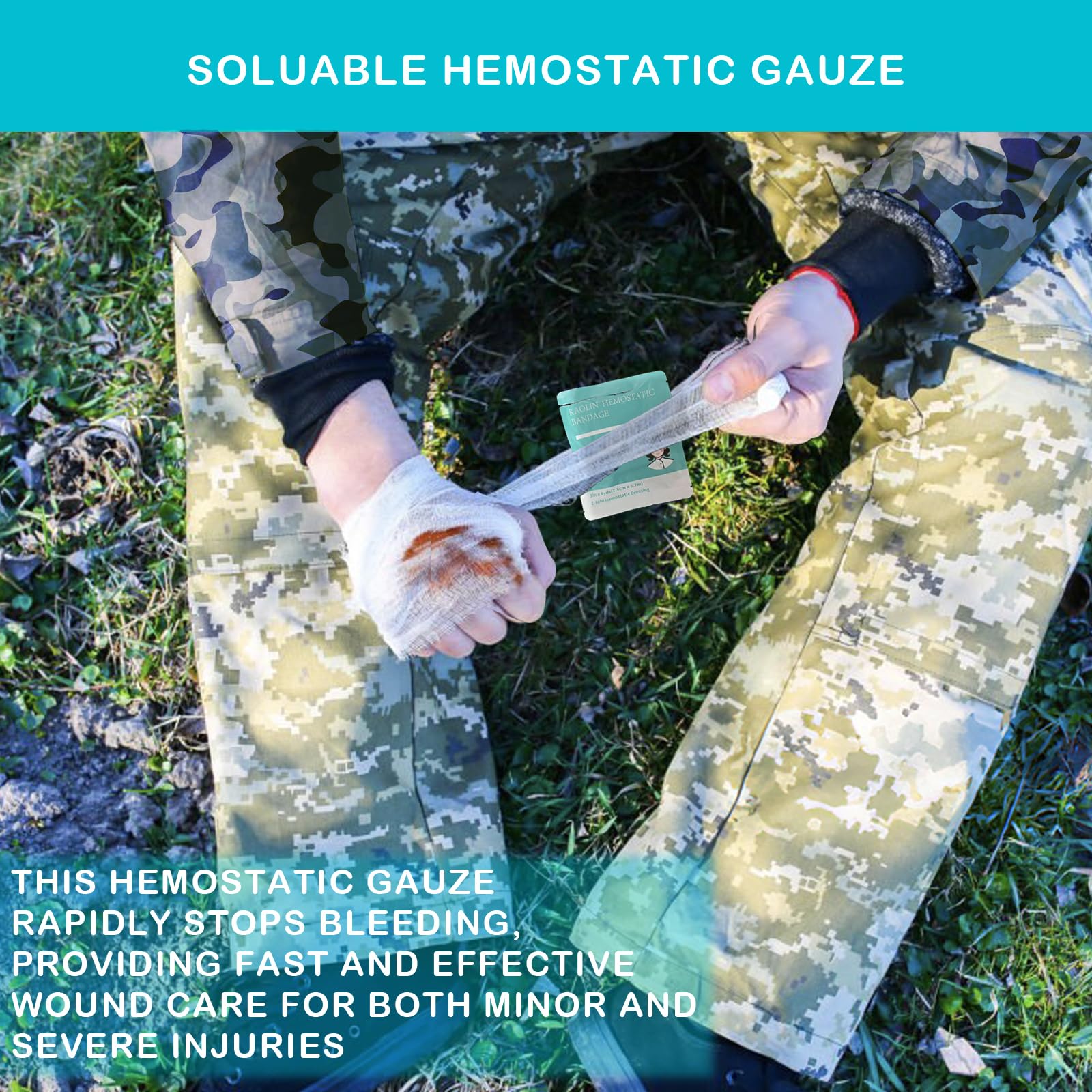 Travel-ready Sapbontchi gauze in compact kit for preparedness