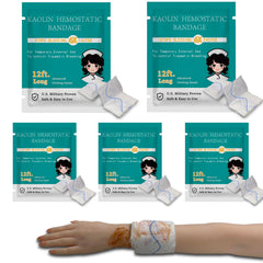 Sapbontchi Quick Clot Gauze packaging ready for field use.