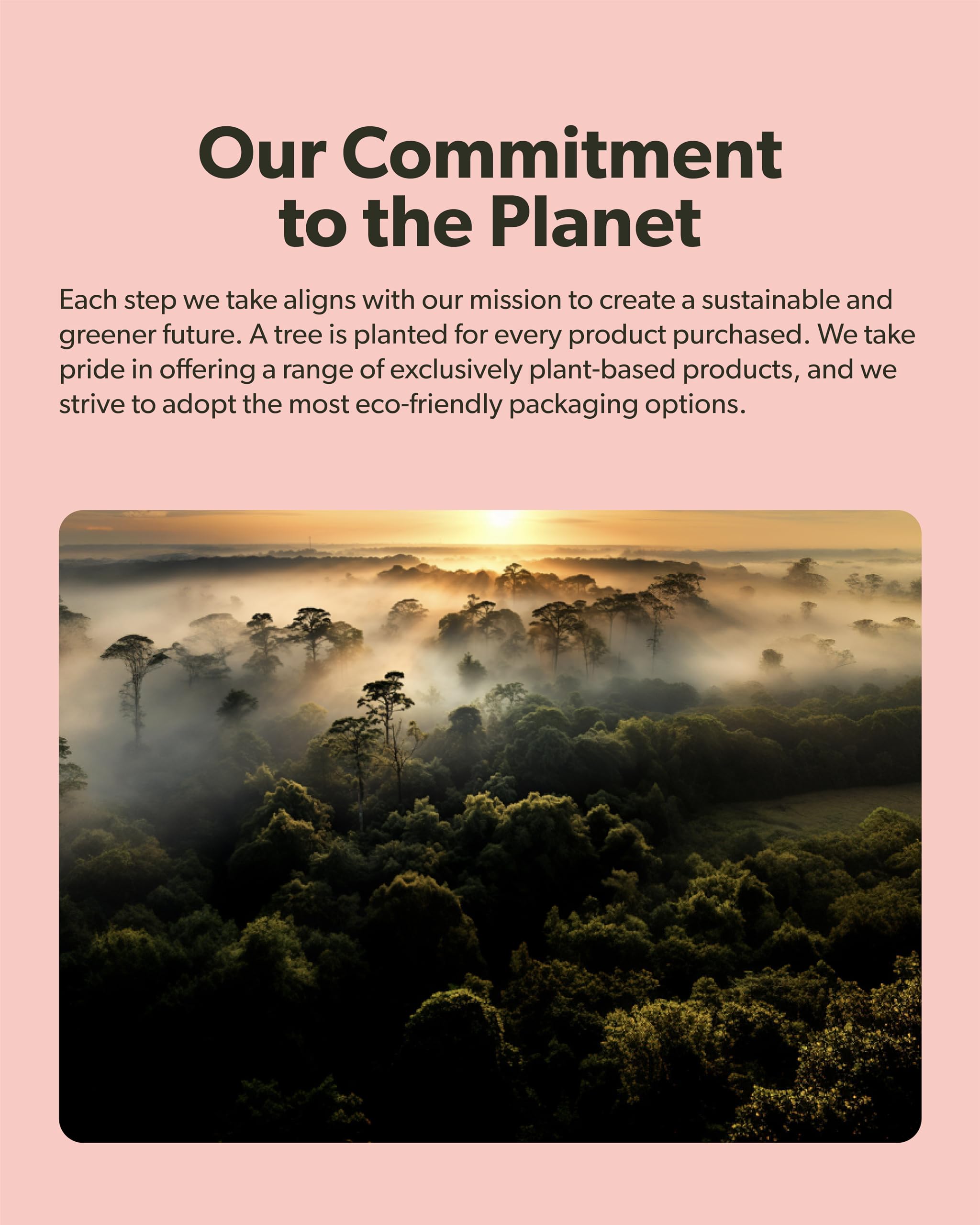 Sapling eco-friendly packaging with one-tree-per-bottle program
