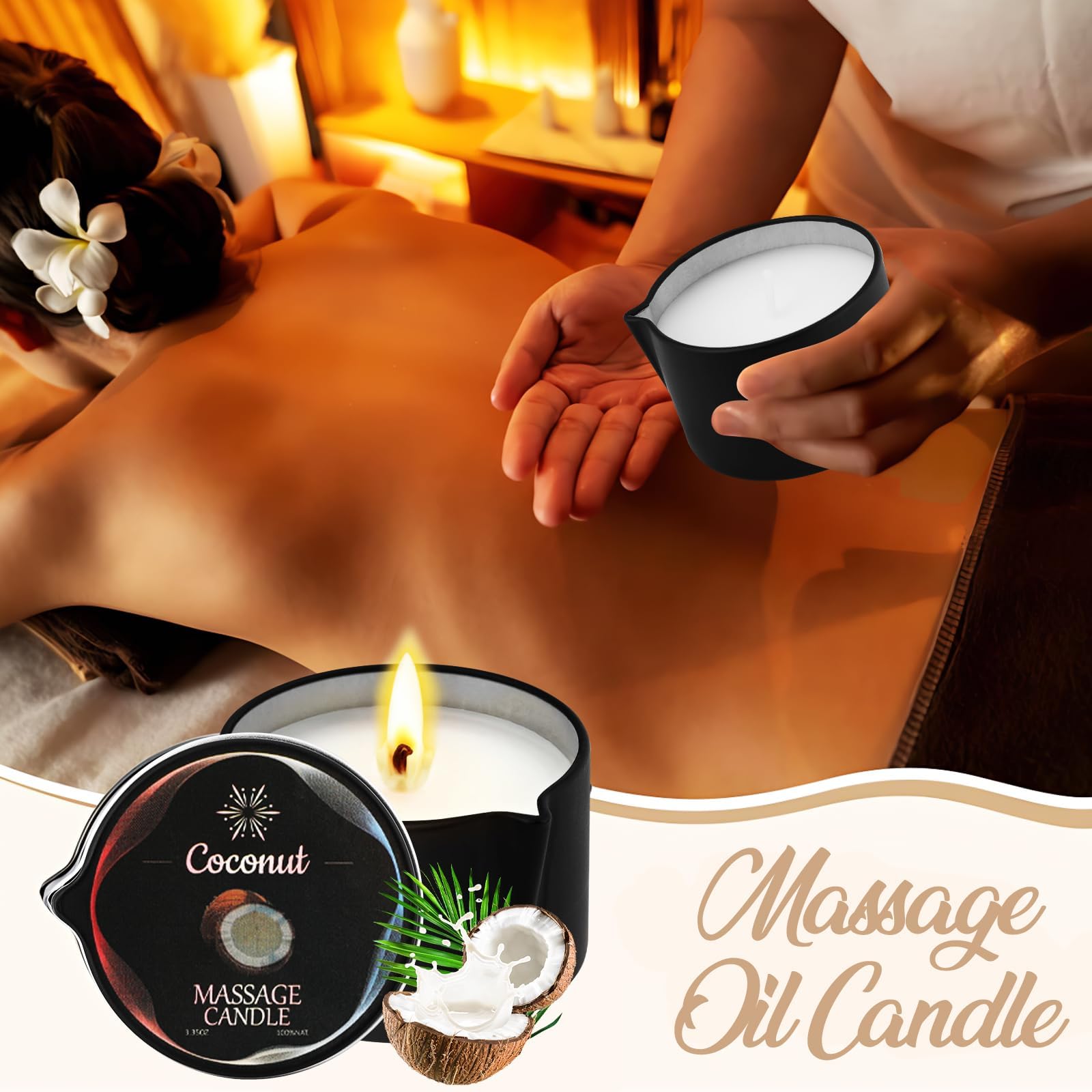 Sariiraw tobacco fragrance candle for rich, relaxing aroma