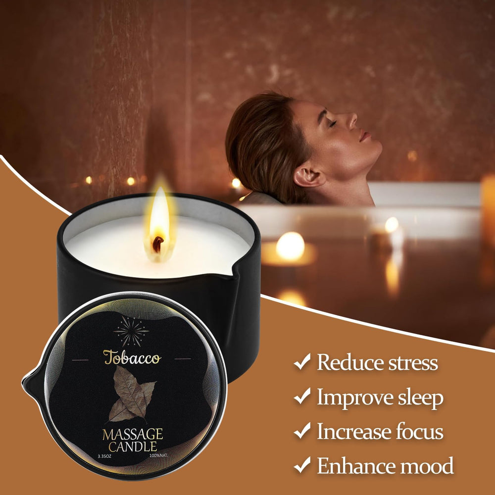 Sariiraw vanilla tobacco fragrance candle with warm aroma for evenings