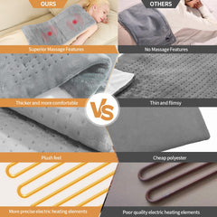 SAROO moist or dry heat option enhances comfort during cold days