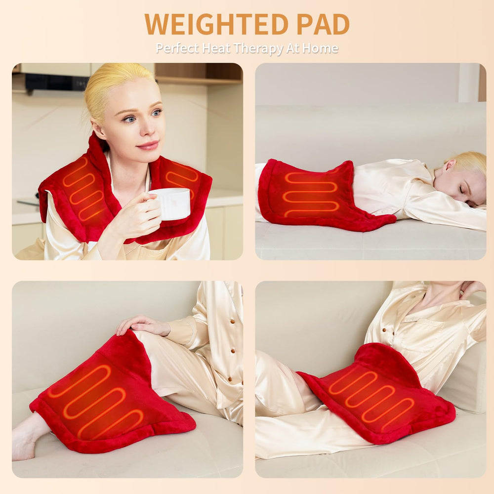 SAROO dry or moist heat option enables deeper warmth as needed.