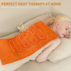 Fast heating delivers warm comfort within seconds.