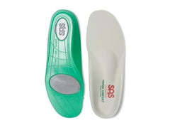 SAS Step Plus Comfort Insole heel cradle providing secure heel support.