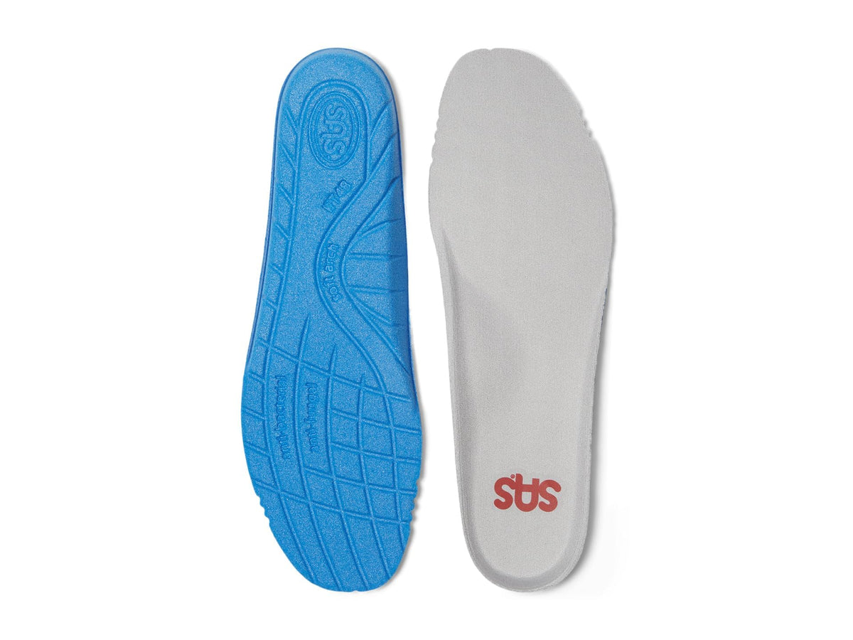 SAS Women's Cool Step #2 insole heel-cup for cradle-fit and stability.