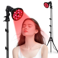 Saviler red light therapy lamp with adjustable stand for convenient at-home use