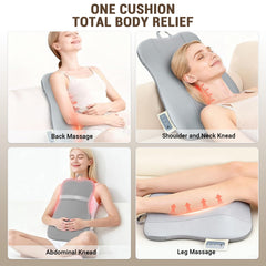 SavvyMate four-dimensional kneading massager with heat delivers deep tissue relief