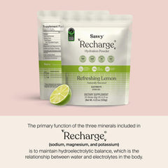 Savvy Recharge athlete after workout using for recovery and refreshment.