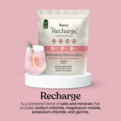 Savvy Recharge gym bag hydration on-the-go.