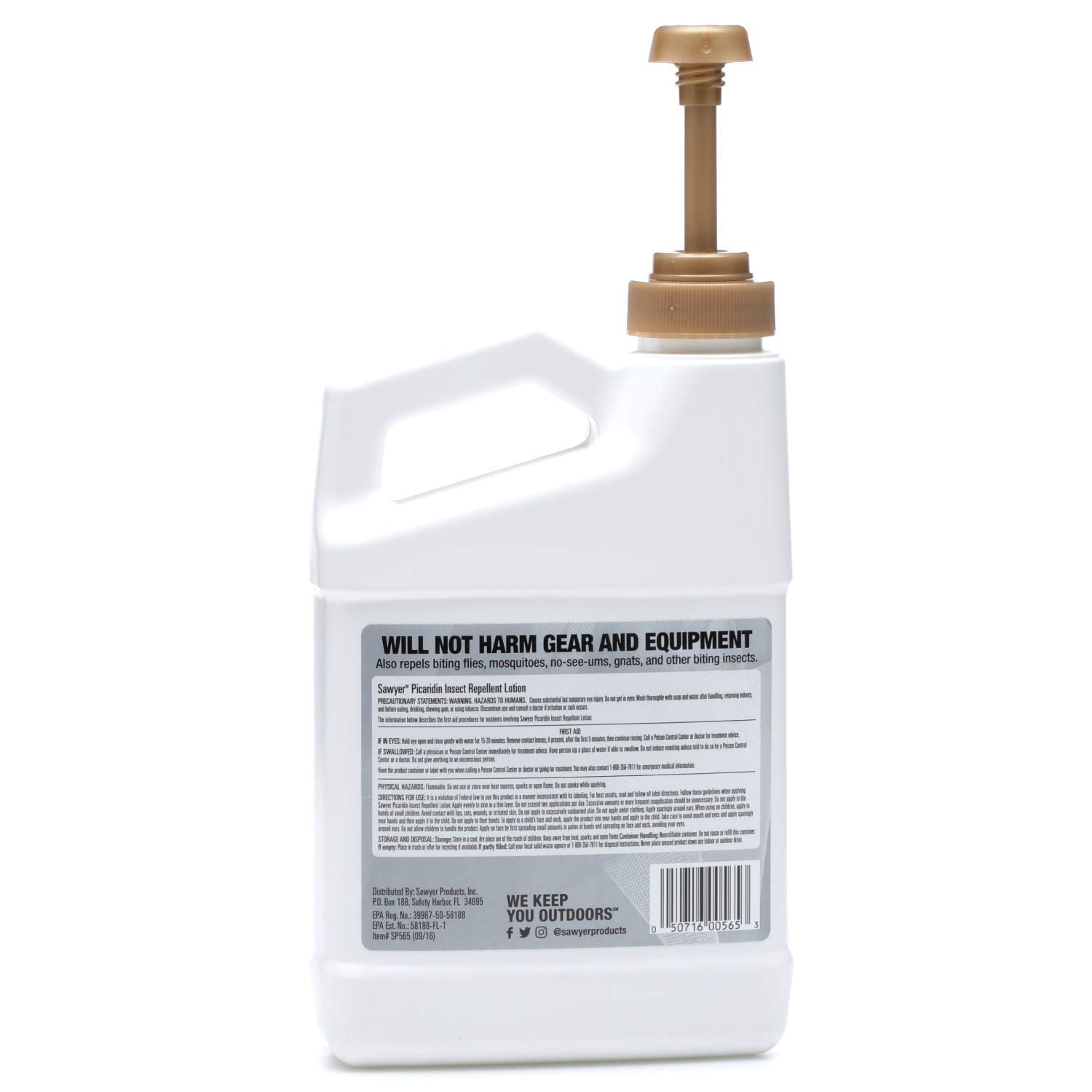 Sawyer premium packaging highlights reliable, fragrance-free repellent for outdoor use.