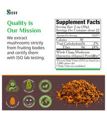 Sayan Chaga Powder quick-use setup for daily ritual.