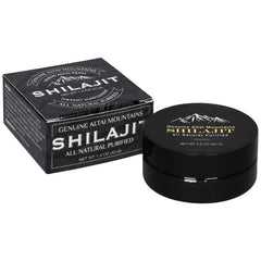 Sayan Pure Shilajit Resin bottle showcases premium resin for daily energy and focus.