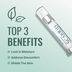 Scarrid gel and cream pair shown for a convenient two-step routine.