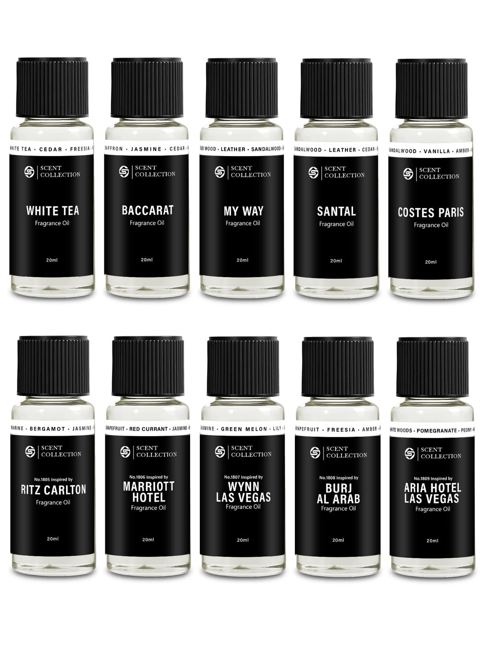 Scent Collection tuscan leather notes diffuser oil for premium hotel ambiance