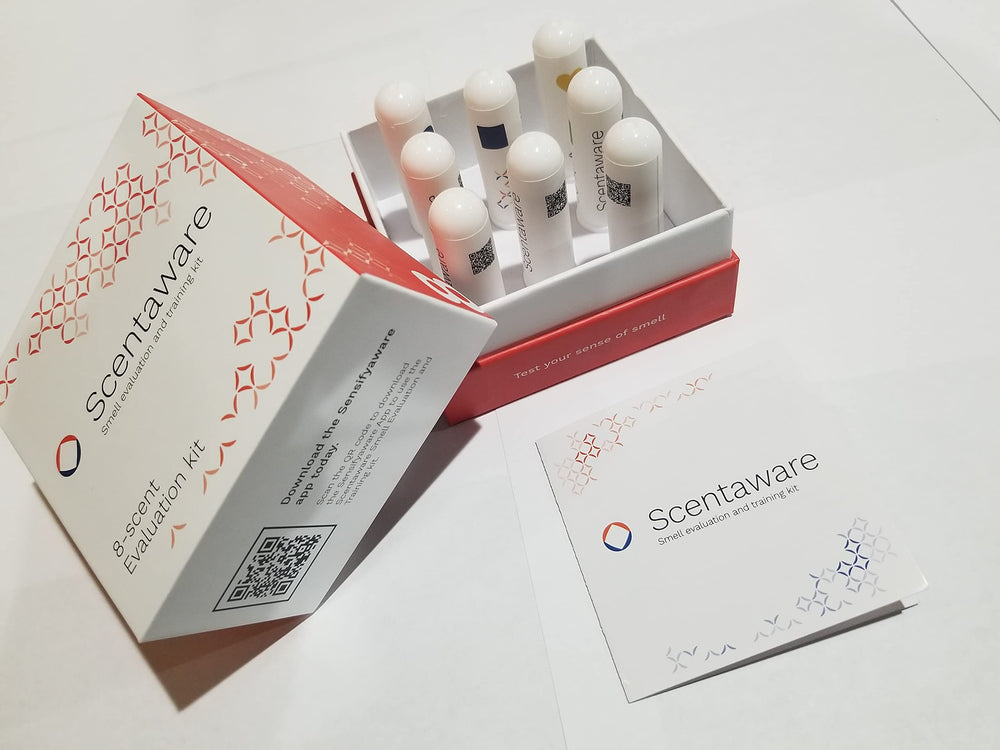 ScentAware Cinnamon inhaler for aroma-based smell training and focus.