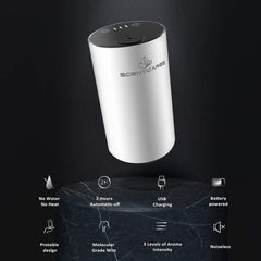 Scentcares Sentiment Diffuser uses cold diffusion technology for pure essential oil aroma