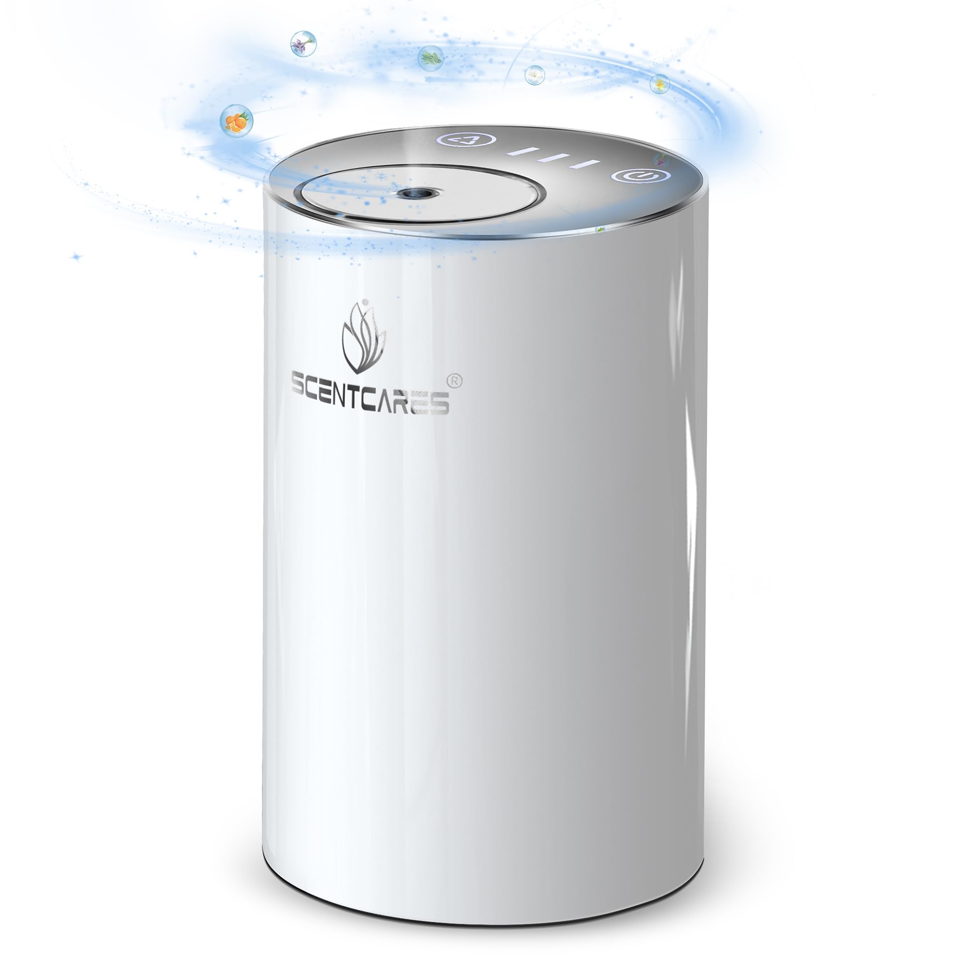 Scentcares Sentiment Diffuser in compact cordless form for travel-friendly aroma
