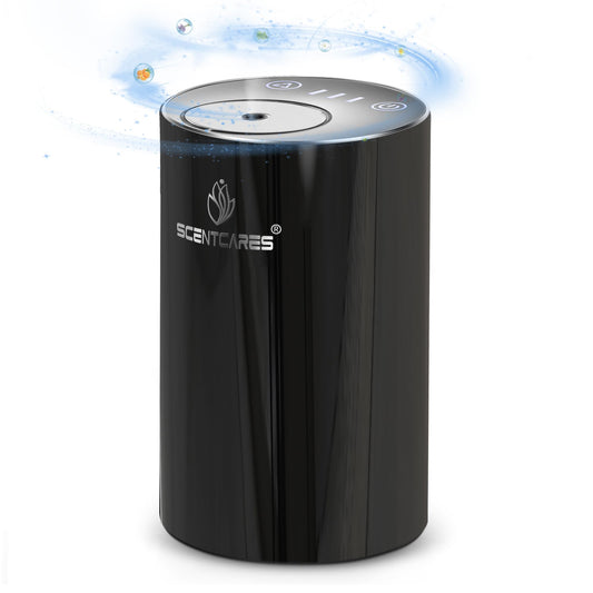 Scentcares Sentiment Diffuser in compact cordless design for mobile aromatherapy