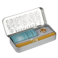 Scentered gift set packaging signaling tranquil self-care for women