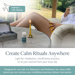 Scentered honey aroma glow enhances relaxation and focus