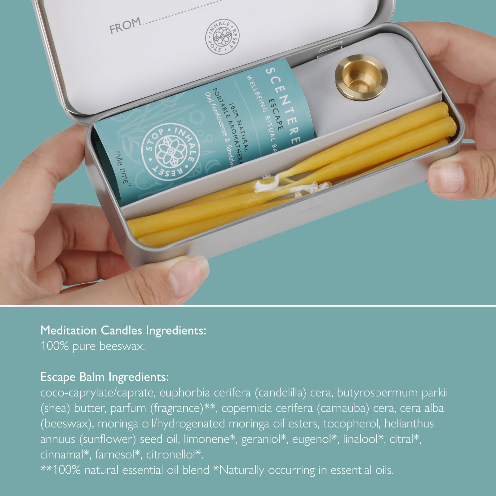 Scentered travel tin enables on-the-go self-care rituals