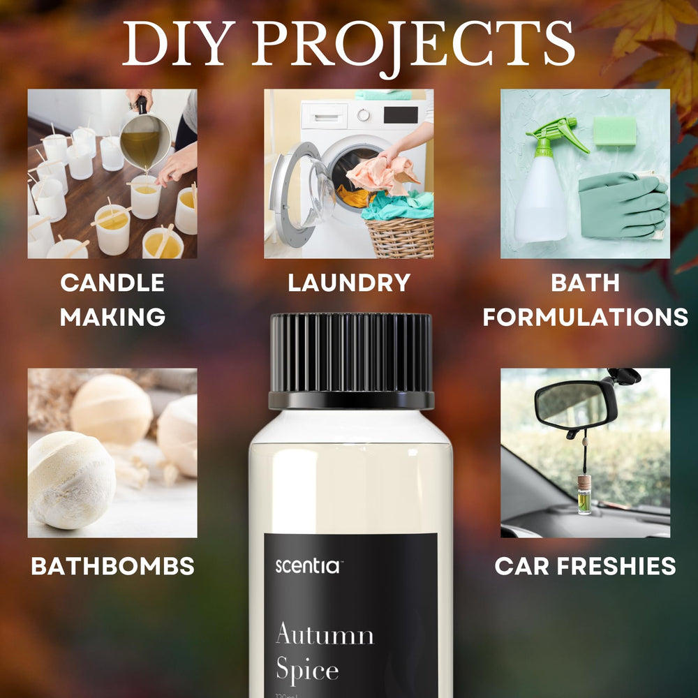 Scentia Autumn Spice ingredients – IFRA-certified natural oils